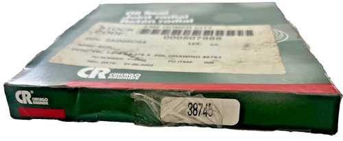 CR Chicago Rawhide 38745 Oil Seal 3.875 x 5.376 x 0.500 Inch Industrial Shaft Seal