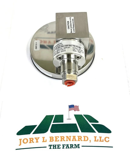 Ashcroft 1131 Differential Pressure Gauge 0-25 PSID 3000 PSI SST — product image 3 of 14