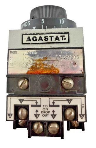 Agastat 7022PDT Time Delay Relay 120/240 VAC — product image 5 of 7