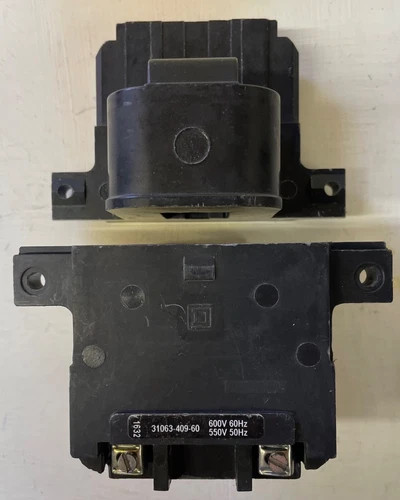 Square D 31063-409-60 Magnetic Contactor Coil, 600V 60Hz / 550V 50Hz (Lot of 2) — primary product image
