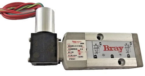 Bray Controls Series 63 Pneumatic Solenoid Valve 630250-21410536