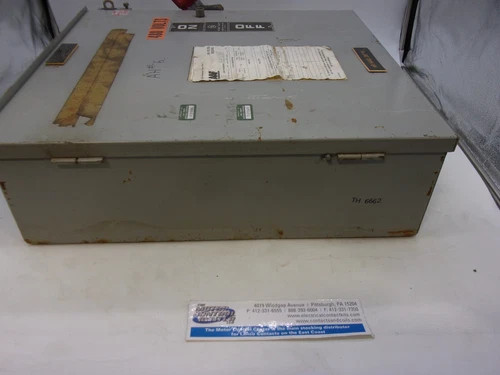 General Electric TH6662 6-Pole Non-Fusible Heavy Duty Safety Switch, 60A, 600V — product image 9 of 9