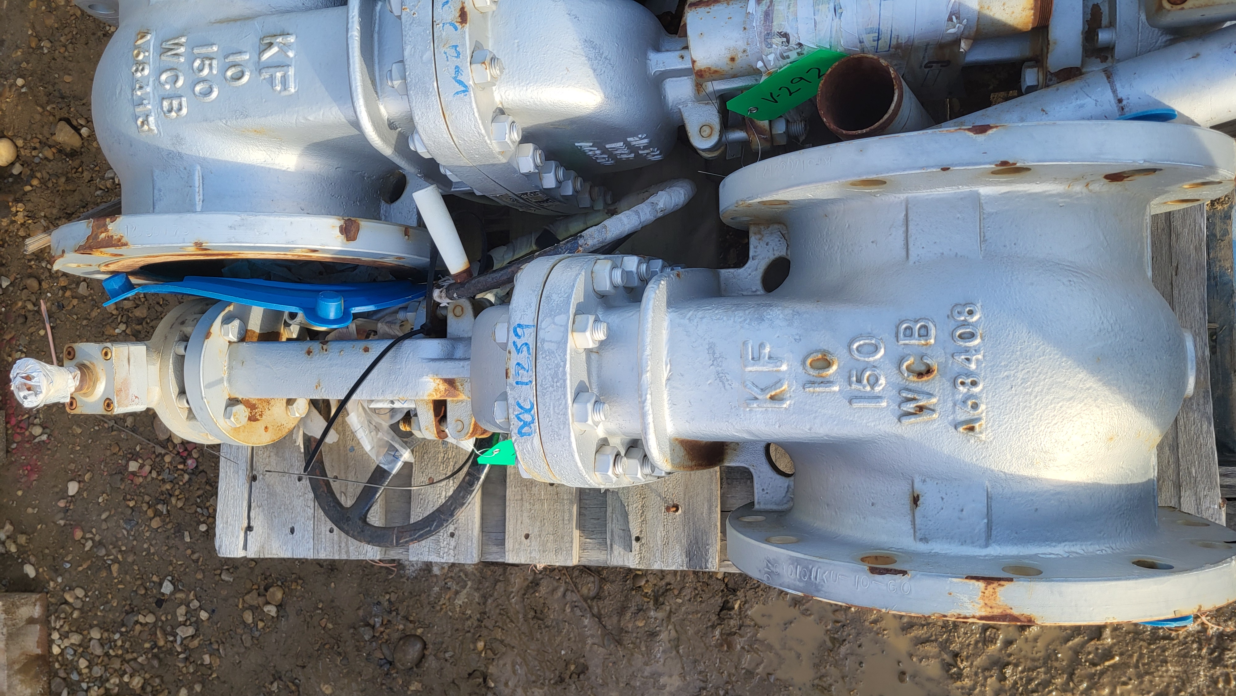 KF Industries Gate Valve GA01011XU 10-inch Class 150 WCB