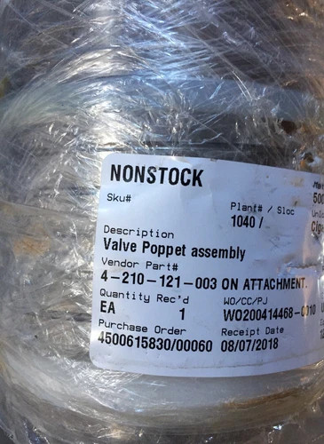 Hastec Poppet Valve Assembly DN100-ISO-H 4-210-121-003 — primary product image