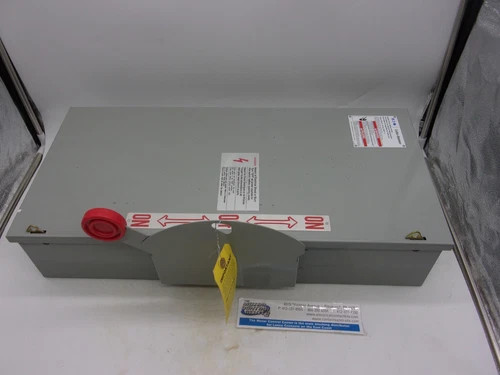Eaton Cutler-Hammer DT363UGK Heavy Duty Double Throw Safety Switch 100A 600V 3P NEMA 1 — product image 7 of 7