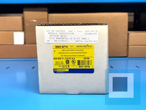 Schneider Electric 9065SP16 Motor Logic Plus Solid-State Overload Relay — primary product image