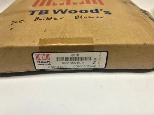TB Wood's 601B V-Belt Sheave 6.0X1B-SDS — product image 2 of 4