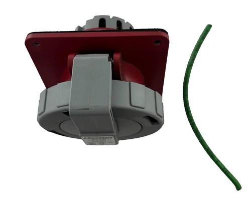 Leviton 430R7W Watertight Pin and Sleeve Receptacle, 30A 480V 3P4W — product image 5 of 6