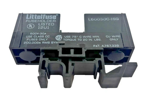 Littelfuse L60030C-1SQ Fuse Holder 600V 30A Class CC — product image 2 of 4