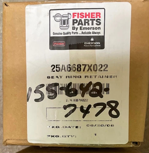 Fisher 25A6687X022 Seat Ring Retainer Assembly — primary product image