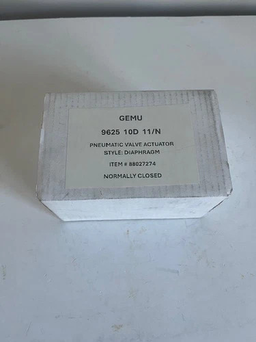 GEMU 9625 10D 11/N Pneumatic Diaphragm Valve Actuator