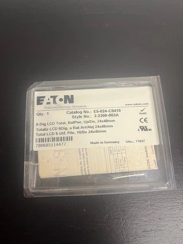 Eaton E5-024-C0410 LCD Digital Totalizer, Battery Powered — primary product image