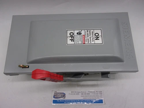 Siemens Heavy Duty Safety Switch HF321N — product image 8 of 8