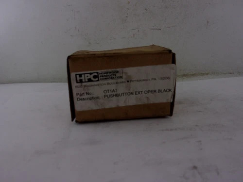 Homewood Products Corporation OT1A1 Black Extended Pushbutton Operator — product image 4 of 4