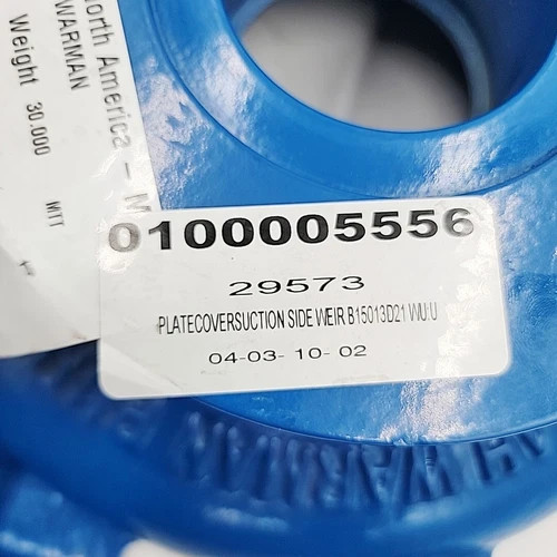 Weir Warman Slurry Pump Cover Plate B15013D21 — product image 6 of 6