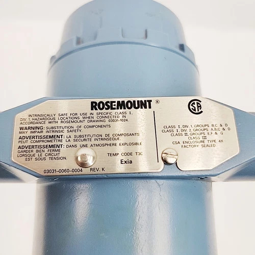 Rosemount 3051TG2A2B21AC6M5S1 Gage Pressure Transmitter — product image 3 of 4