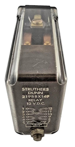 Struthers Dunn 219BBX149 12VDC Timing Relay — product image 2 of 11