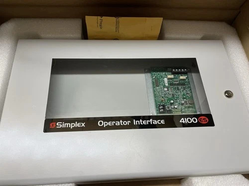 Simplex 4100ES Operator Interface Lockable Cabinet Fire Alarm Access Panel