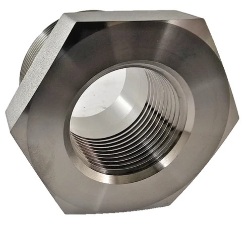 Swagelok Stainless Steel Reducing Bushing SS-24-RB-16, 1-1/2 in. MNPT x 1 in. FNPT — product image 2 of 3