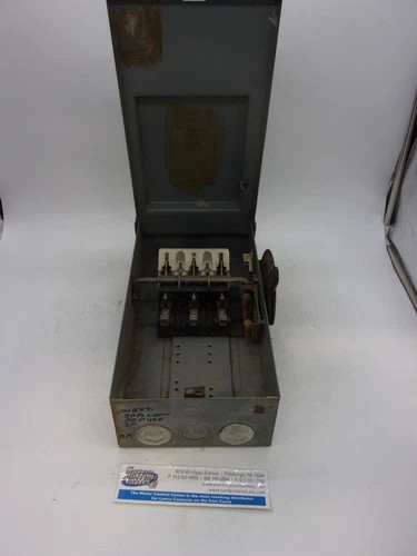 Westinghouse RHU361 Heavy Duty Safety Switch 30A 600V Non-Fusible NEMA 3R — product image 2 of 7