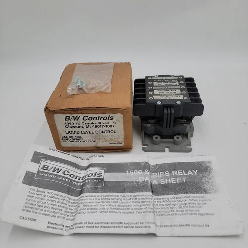 B/W Controls 1500-G-L1-S11 Liquid Level Control Relay