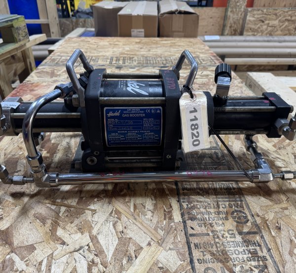 Haskel AGT-7/30 Air-Driven Two-Stage Gas Booster