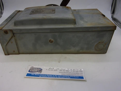 Westinghouse RHU361 Heavy Duty Safety Switch 30A 600V Non-Fusible NEMA 3R — product image 7 of 7