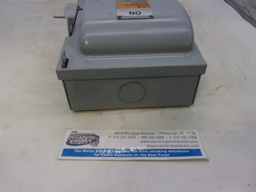 ITE JF422 Fusible Safety Switch, 3-Pole, 60A, 240V, NEMA 1 — product image 8 of 9