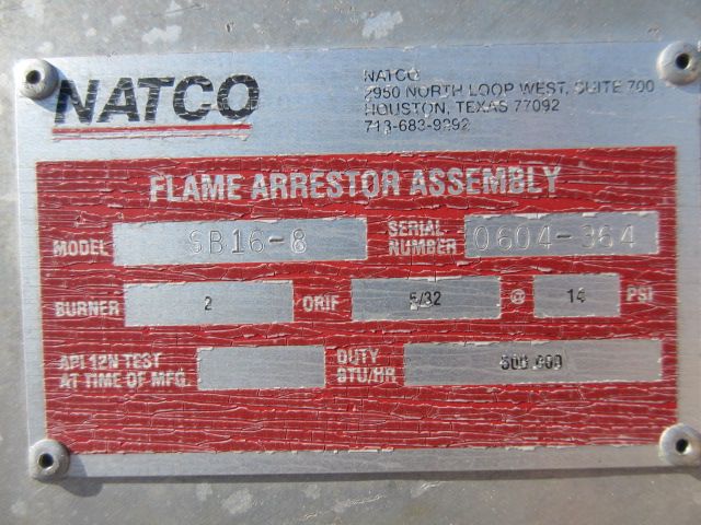 Natco 24" x 15' Reboiler/Surge Tank — product image 5 of 10