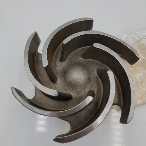 Goulds 3196 MTX Centrifugal Pump Impeller, 2x3-6, 6 Vane, 5.875" Diameter, 316SS — product image 8 of 9
