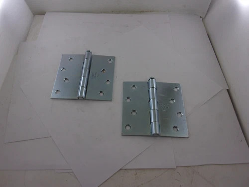 Steel Zinc Plated 4x4 Wide Removable Pin Broad Door Hinge (2 Count) — primary product image