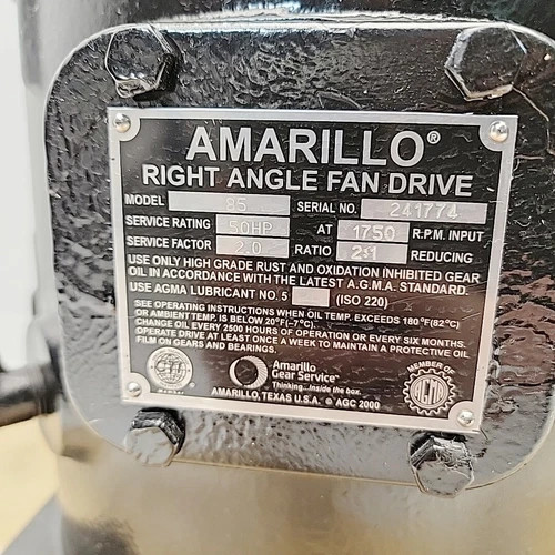 Amarillo Right Angle Fan Drive Model 85 2:1 Ratio — product image 4 of 5