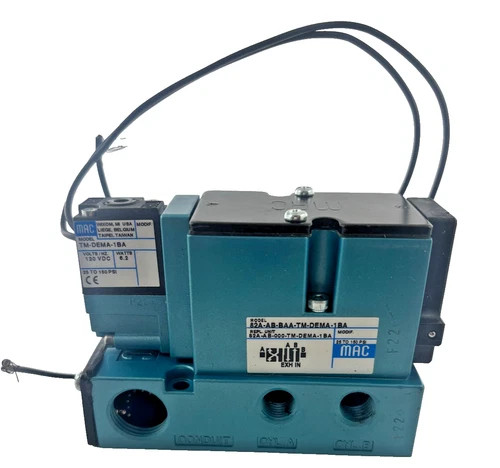 MAC Valves 82A-AB-BAA-TM-DEMA-1BA Solenoid Valve 120VDC