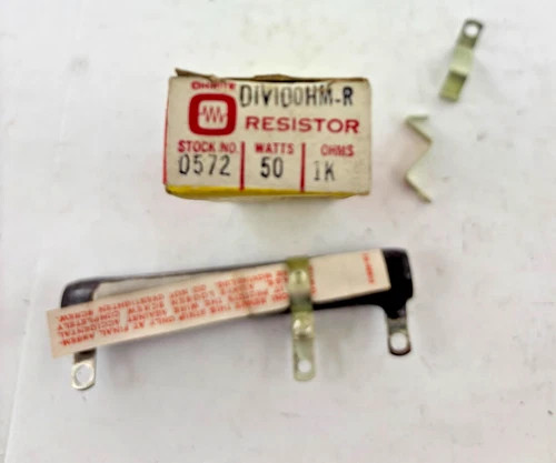 Ohmite Vitreous Enameled Adjustable Resistor 0572 50W 1K Ohms — product image 5 of 6