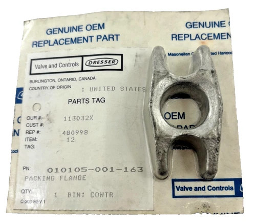 Dresser Masoneilan Packing Flange 010105-001-163