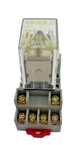 Square D 8501NR45 Series B Relay Socket 10Amp-300V — product image 3 of 5