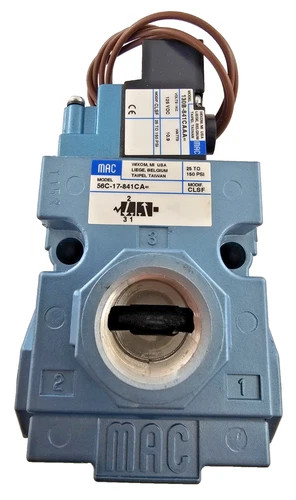 MAC Valves 56C-17-841CA Solenoid Valve with 130B-841CAAA Solenoid, 125VDC — primary product image