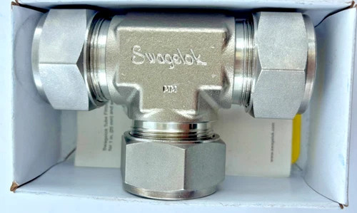 Swagelok SS-25M0-3 Stainless Steel Union Tee for 25mm Tube — product image 2 of 7