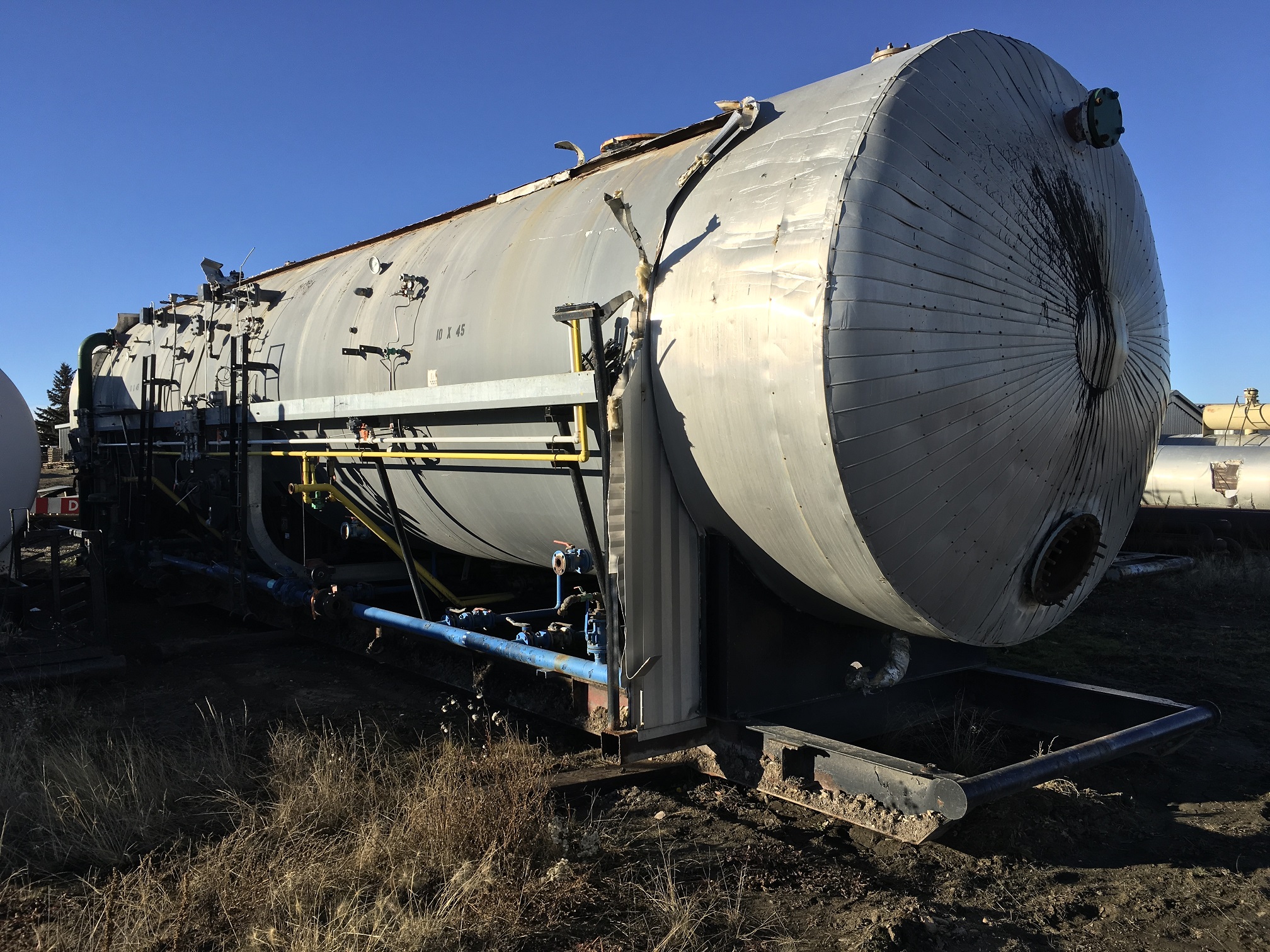 Murdock Production Equipment 10' x 45' Horizontal Heater Treater — product image 2 of 6