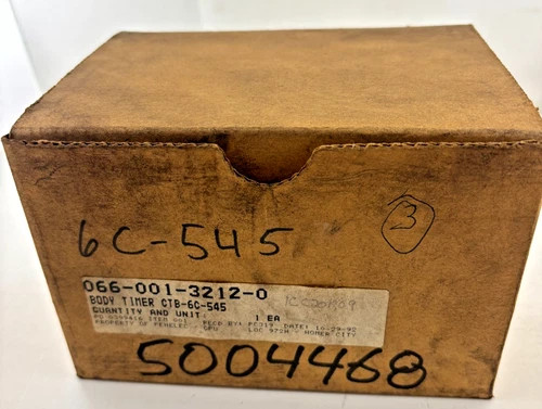 Cramer 545A-J 6P 10A Relay Timer Body 6 Pole — product image 7 of 7