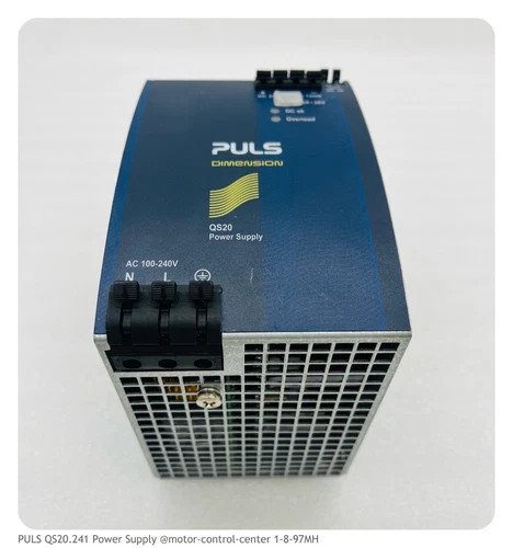 PULS DIMENSION QS20.241 480W 24V 20A DIN Rail Power Supply — product image 6 of 7