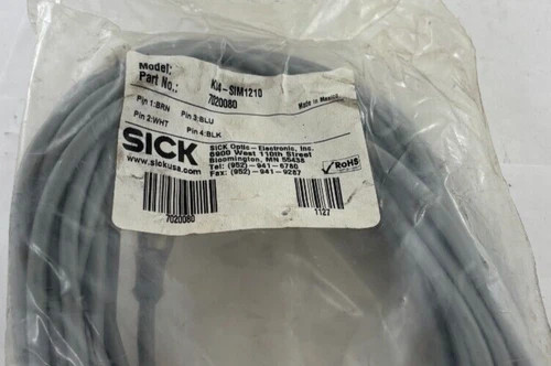 SICK KD4-SIM1210 Sensor Connection Cable — product image 7 of 8
