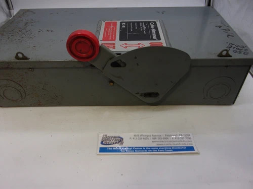 Cutler-Hammer DH223NGK Heavy Duty Safety Switch, 100A, 240V, Fusible, NEMA 1 — product image 6 of 8