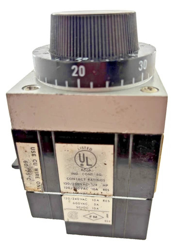 Agastat 7022PDT Time Delay Relay 120/240 VAC — product image 2 of 7