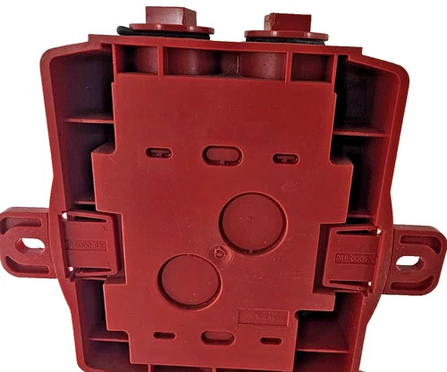 System Sensor SpectrAlert Advance P2R-P-SBBR Red Horn Strobe with 115 Candela Setting — product image 6 of 6