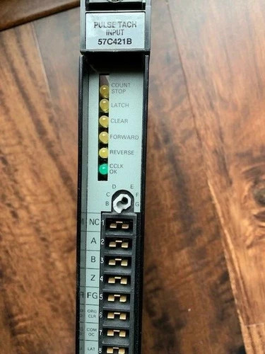 Reliance Electric 57C421B Pulse Tach Input Module AutoMax Card 57421-3A — primary product image