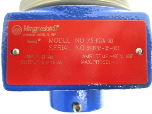 Magnetrol Echotel Ultrasonic Level Switch 915-P22A-010 — product image 5 of 5