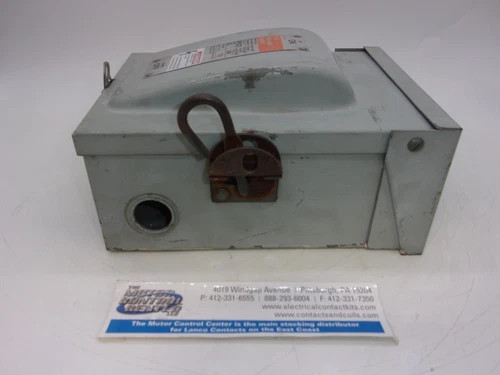 ITE NFR321 General Duty Enclosed Switch 30A 240V 3P Non-Fusible NEMA 3R — product image 6 of 8