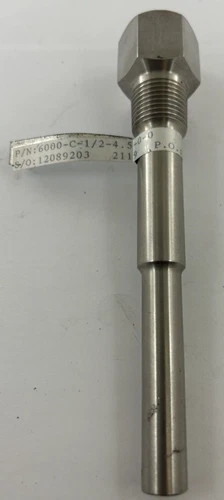 Thermo-Couple Products Type C Thermocouple Probe 6000-C-1/2-4.5-0-0 — product image 2 of 2