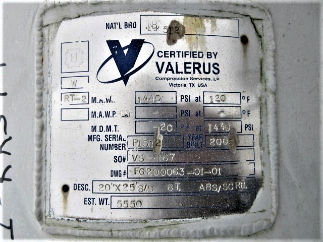 Valerus Glycol Contactor Tower 20" x 25' — product image 15 of 17